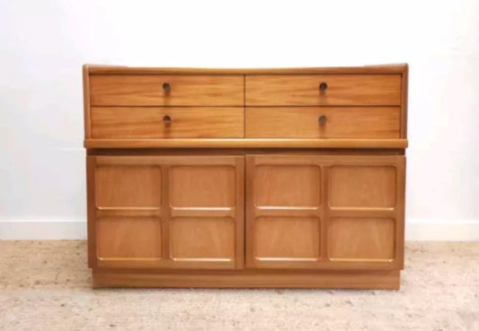 Vintage Retro Mid Century Nathan Sideboard Squares