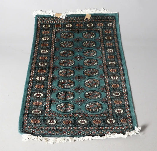 Bukhara Rug Blue/grey Field